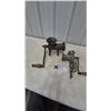 Image 1 : Two Vintage Cast Iron Meat Grinders: PORKERT No. 8 and Made in Sweden