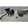 Image 4 : Two Vintage Cast Iron Meat Grinders: PORKERT No. 8 and Made in Sweden