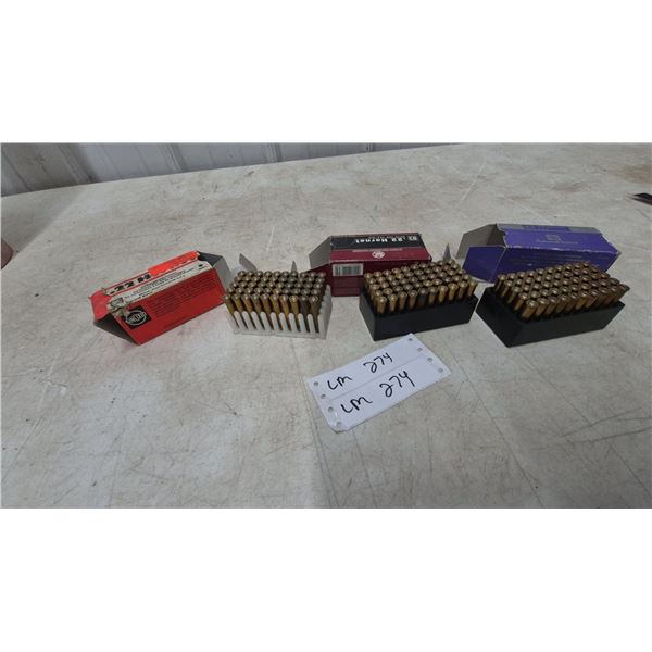 RWS .22 Hornet Match Jago Ammunition, 150 Rounds