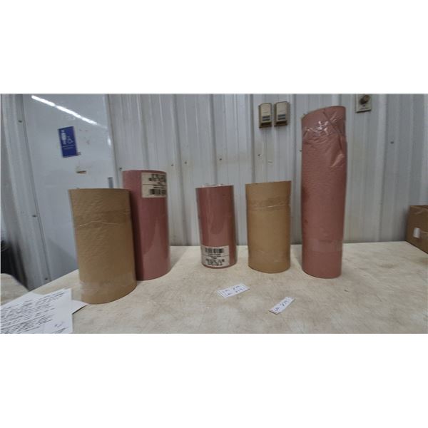 Poly Coated Freezer Meat Wrap Rolls, Various Widths