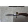 Image 5 : Solingen Hunting Dagger with Antler Handle and Leather Sheath