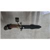 Image 7 : Solingen Hunting Dagger with Antler Handle and Leather Sheath