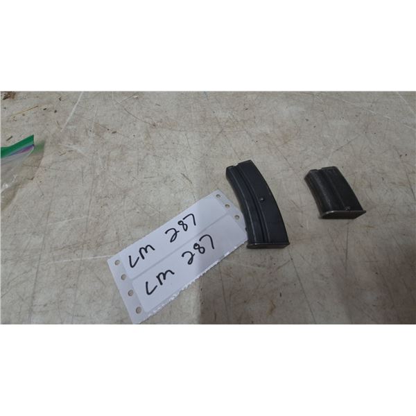 2 Mauser Sport .22 Cal Magazines: 5-Round and 10-Round