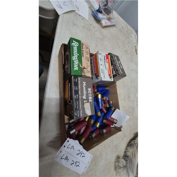 Remington, Winchester, and Score 12 Gauge Shotgun Shells, 161 Rounds
