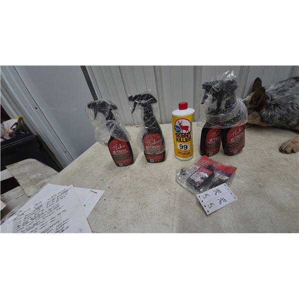 Tink's and Wildlife Research Scent Eliminators and Deer Lure