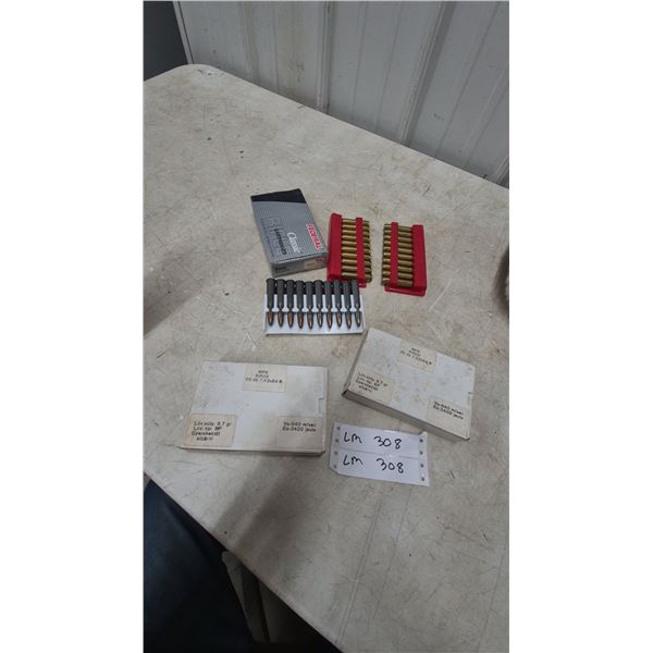 7.62×54R Ammunition, 40 Rounds, with 8mm Brass Casings