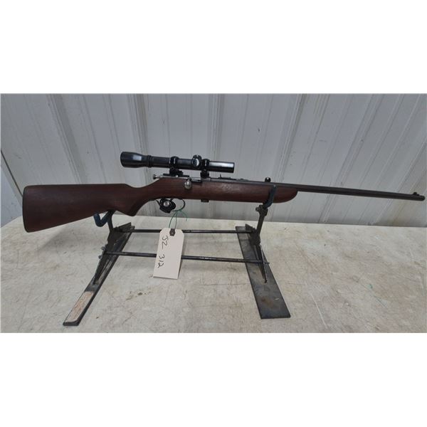 Vintage Marlin Model 101 Single-Shot Rifle, .22 S/L/LR, 22”, with Scope