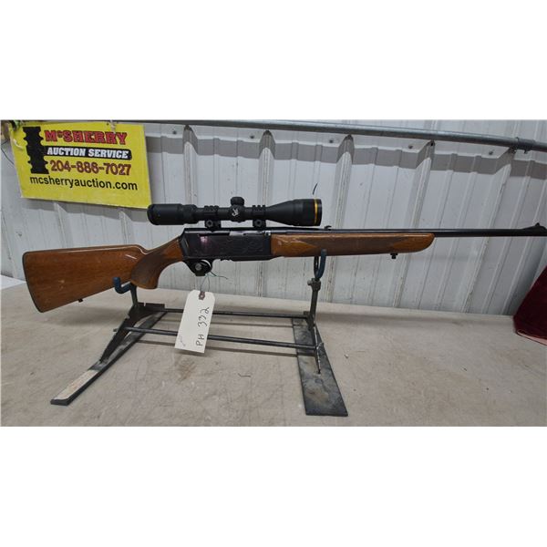 Browning .308 Semi-Auto Rifle, 22.6” Barrel, S/N 27861, Scorpion 3-9×40 Scope
