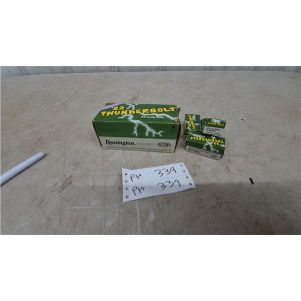 Remington .22 LR Thunderbolt Hi-Speed Cartridges, 650 Rounds