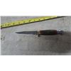 Image 14 : Large Fixed-Blade Bowie Knife and Sheath with Small Fixed-Blade Knife, 16”