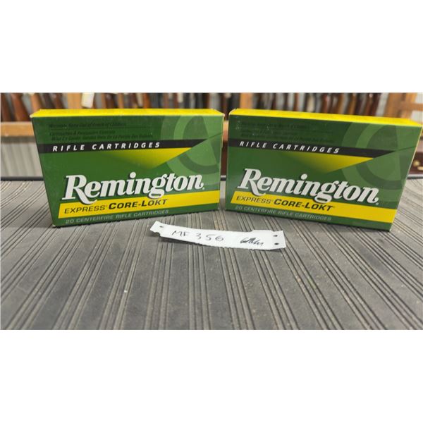 40 Rounds of Ammo - Remington Express Core-Lokt 6.5×55 Swedish 140 Grain PSP Cartridges