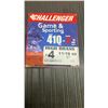 Image 3 : 50 Rounds of Ammo - Challenger .410 Gauge 3” #4 Shot Shells, 11/16 Oz