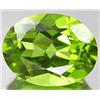 Image 1 : .5ct, Attractive Natural Oval Green Peridot Gem (GMR-0189)