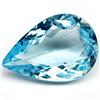 Image 1 : 7.06ct TOP GRADE Swiss Blue Pear Topaz  (GMR-1012)