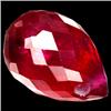 Image 1 : 1.55ct Briolette Top Blood Red Ruby (GMR-0560A)