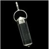 Image 1 : 35ct Optical Quartz Clear Crystal Pendant With Sterling (JEW-1720)