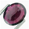 Image 2 : 2.1ct Oval Cherry Red Ruby Madagas. Appraised $7k (GEM-17687)