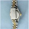 Image 4 : Ladies Rolex Datejust Watch Two Tone Model 69173