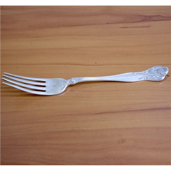 Antique Simpson, Hall, Miller and Co Berwick Sterling Silver Fork