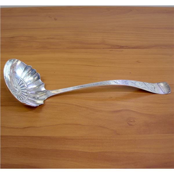 Towle "Scroll" Sterling Silver Huge Soup or Punch Ladle