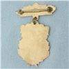 Image 2 : Antique Lambert Brothers Mourning Pin Brooch in 10k Yellow Gold