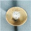Image 2 : Vintage Diamond Tie Tack Pin in 14k Yellow Gold