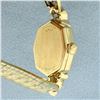 Image 3 : Vintage Ladies Hamilton Diamond Watch in Solid 14k Yellow Gold Case