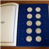 Image 4 : Franklin Mint Complete Fifty-State Bicentennial Medal Collection