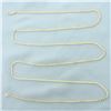 Image 1 : 30 Inch Rope Link Chain Necklace in 14k Yellow Gold