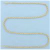 Image 1 : 18 Inch Rope Link Chain Necklace in 18k Yellow Gold