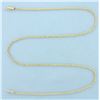 Image 1 : 19 Inch Rope Link Chain Necklace in 14k Yellow Gold