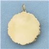 Image 2 : Engravable Happy 25 Anniversary Charm in 14k Yellow Gold