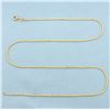Image 1 : 16 Inch Italian Heart Link Chain Necklace in 14k Yellow Gold