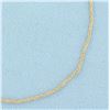 Image 2 : Wheat Link Bracelet in 14k Yellow Gold