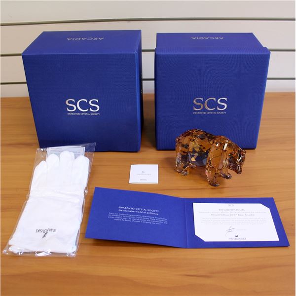 Swarovski Crystal 5384050 Arcadia Bear with Box 2017