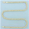 Image 1 : 16 Inch Rope Link Chain Necklace in 14k Yellow Gold