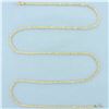 Image 1 : Mens 24 Inch Rope Link Chain Necklace in 14k Yellow Gold