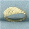 Image 2 : Shrimp Ring in 10k Yellow Gold
