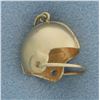 Image 1 : Football Helmet Charm in 14k Yellow Gold