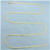 Image 1 : 30 Inch Curb Link Chain Necklace in 10k Yellow Gold
