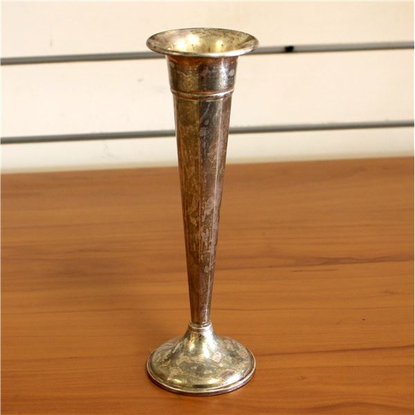 Wallace Trumpet Fluted Vase in Sterling Silver