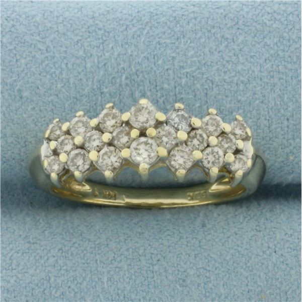 Diamond Band Ring in 14k Yellow Gold
