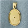 Image 2 : Cameo Pendant in 18k Yellow Gold