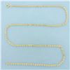 Image 1 : 24 Inch Cable Link Chain Necklace in 18k Yellow Gold