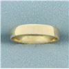 Image 1 : 4mm Wedding Band Ring in 14k Yellow Gold