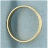 Image 2 : 4mm Wedding Band Ring in 14k Yellow Gold