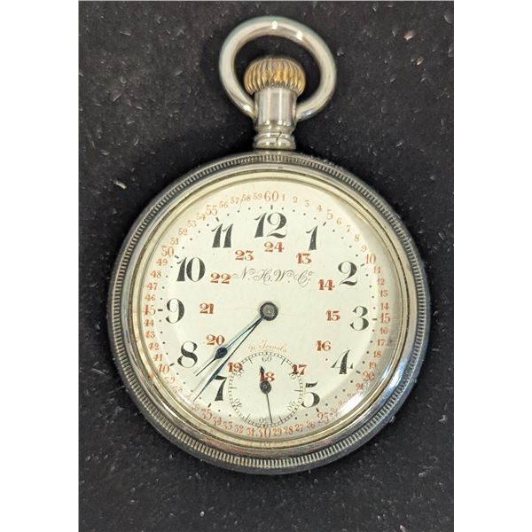 Antique N.H. Watch Co. Heat & Cold Open-Face Pocket Watch