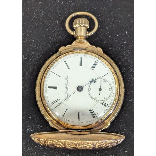 Antique Elgin / B.W. Raymond - B.W. Raymond Hunter-Case Pocket Watch