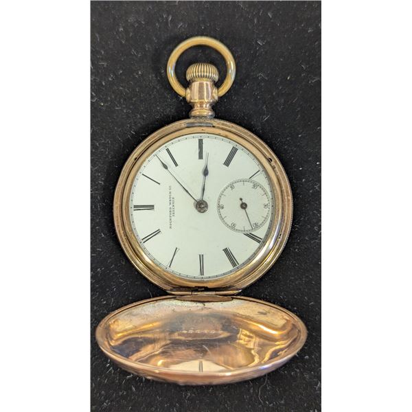 Antique Rockford Watch Co. Hunter-Case Pocket Watch