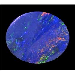 2.18ct Australian Black Opal Doublet Full Fire (GEM-23060C)